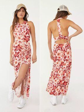 Free People Mimi Floral Printed Maxi Dress Size Medium 36395